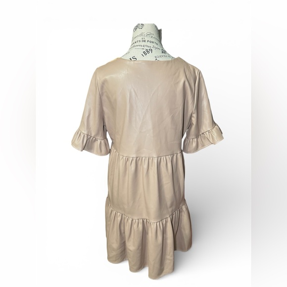 Ciebon Ashlyn Faux Leather Dress - Picture 6 of 7